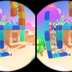Challenges like this could look cool in VR if they didn’t seem so far away. Unfortunately, Switch VR for Mario Odyssey works with fixed camera positions. The sense of scale afforded by more advanced VR set-ups that allow for movement within a VR world, is limited here.